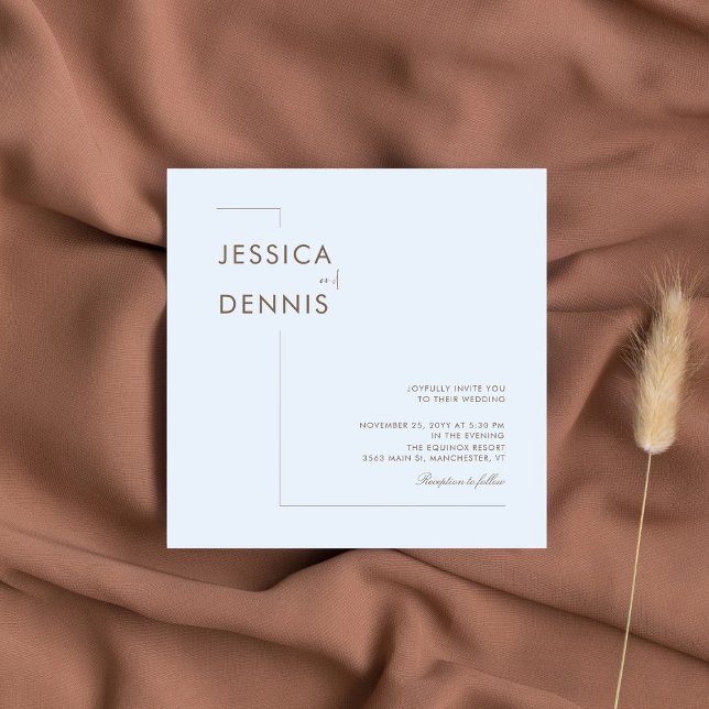 Convites Escuro Elegante Mínimo Moderno - Esquadrão Azul Cl (Criador carregado)