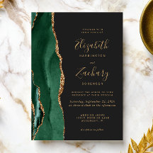 Esmeralda Chic Verde Dourado Ágata Escura Casament