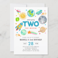 Espaço Exterior Dois o Espaçador da Lua do segundo