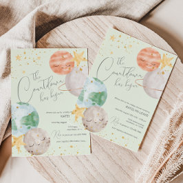 Convites Espaço Sexo Chá de fraldas Neutro