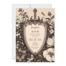 Espada e Blindagem da Vintage medieval