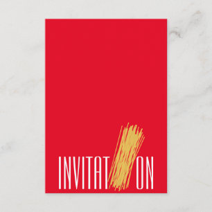 Convites Espaguetes do italiano do partido do cozinhar do