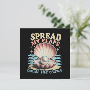 Convites Espalhe Minhas Asas Sinta O Cheiro Do Oceano Engra