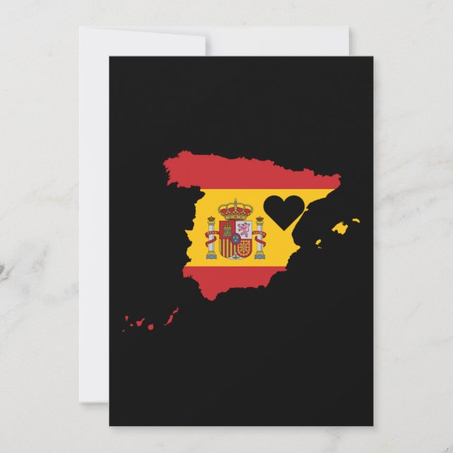 Convites Espanha de amor presente no Orgulho Espanhol (Frente)