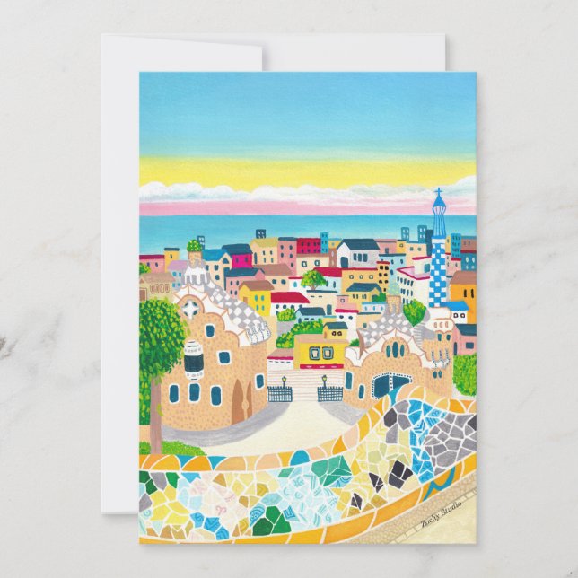 Convites Espanha de Barcelona (Frente)