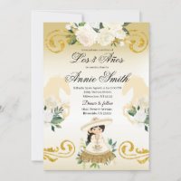 Espanhola Mexicana 3 anos Menina Charra de Ouro