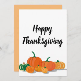 Convites Especiaria de abóbora laranja-branca