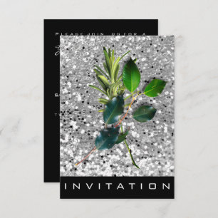 Convites Especiarias Chef Italiano Janto House Silver Glitt