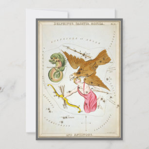 Convites Espelho da Urânia, Mapa Celestial da Astronomia Vi