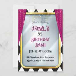 Convites Espelho Fantasia