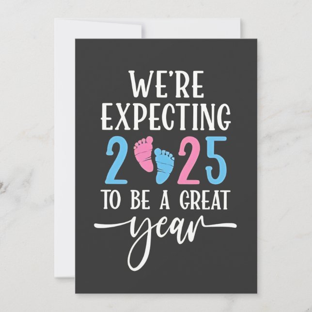 Convites Esperamos que 2025 seja Casal ano (Frente)