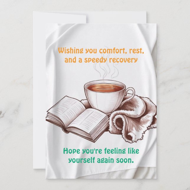 Convites Espero que esteja se sentindo como você de novo (Frente)