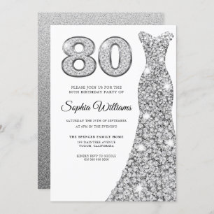 Convites Espetáculos de Diamante, 80 Festa de aniversário