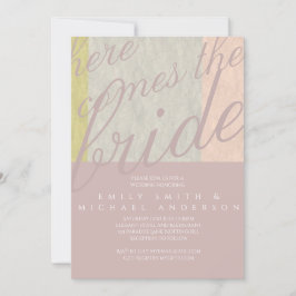 Convites Espicey Typografia Script Moderno Casamento Minima