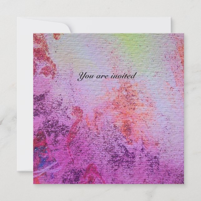 Convites ESPIrais douradas abstratas  dourado metálico, rox (Frente)