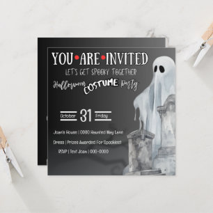 Convites Espírito cinza em Graveyard e Tombstones