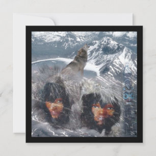 Convites Espírito Nativo no Alasca