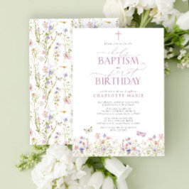 Convites Espírito Santo Batismo e primeiro aniversario - Es