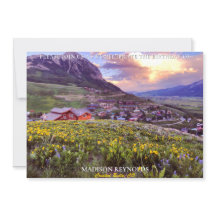 Esplêndida Montanha de Flores Silvestres Céu Deslu