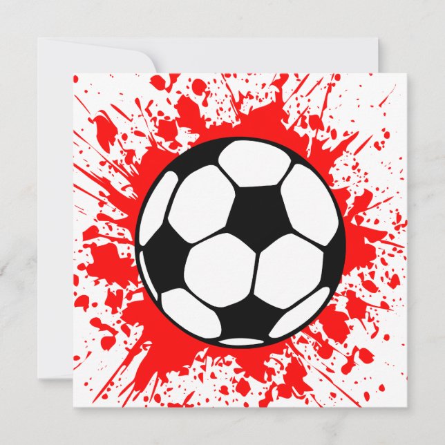 Convites esplendor de futebol (Frente)