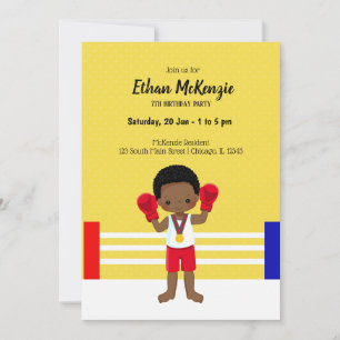 Convites Esporte kickboxing