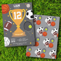 Esportes - Bolas Atléticas - Festa de aniversário 