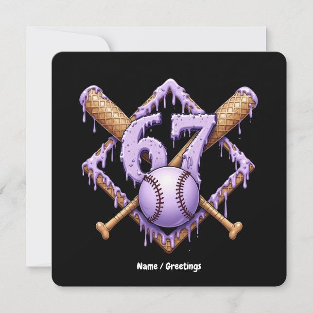 Convites Esportes Retro Engraçados Com Memória De Baseball  (Frente)