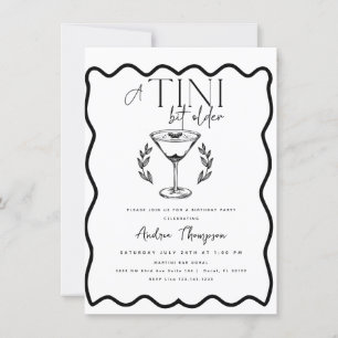 Convites Espresso Martini Cocktail Birthday