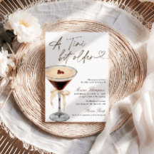 Espresso Martini Tini Bit Older Birthday Party