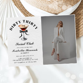 Convites Espresso Martini Tini Bit Older Birthday Photo