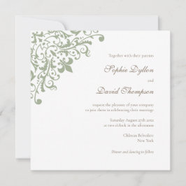 Convites Esquadra Verde da Regência Francesa Fleur de Lis