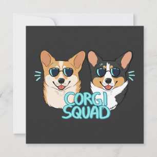 Convites Esquadrão Corgi  O Doutor E A Rainha