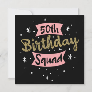 Convites Esquadrão de 50º Aniversário