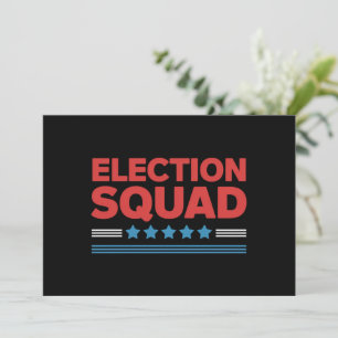 Convites Esquadrão Eleitoral Eleição 2024 Democrata Republi