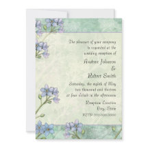 Esqueça-me de Não Receber Casamento de primavera F