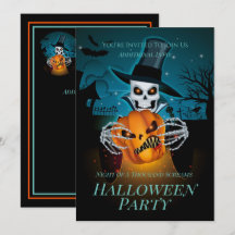 Esqueleto de Chapéu Superior Spooky