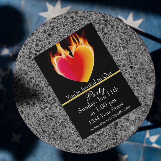 Convites Esquente com a Nossa Festa do Fogo! (Criador carregado)