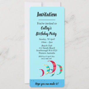 Convites Esqui Aéreo