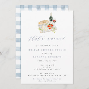 Convites Esse é Amore Wine & Cheese Chá de panela Picnic