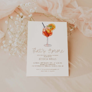 Convites Esse é o Chá de panela Amore italiano