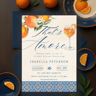 Convites Esse é o Chá de panela italiano Aperol Spritz