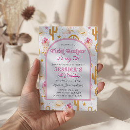 Convites Esse Não É Meu Primeiro Rodeio Vaqueira 7º Anivers