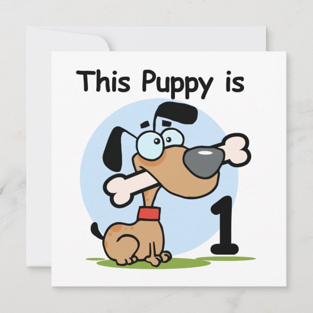 Convites Esta camiseta e presentes de primeiro aniversario (Frente)