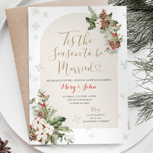 Convites Esta é a estação a ser casada de natal