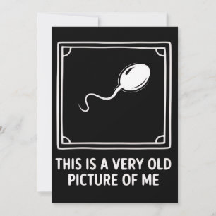 Convites Esta é uma Foto Muito Antiga Minha Piada Engraçada