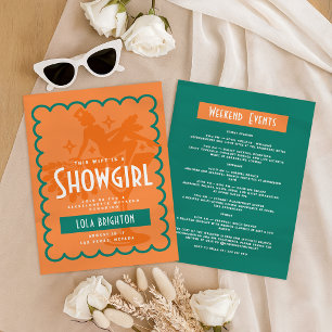 Convites Esta Mulher É Uma Showgirl Último Espetáculo Despe
