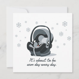 Convites Está Prestes a Ser Dia De Braço Todo Dia Bebê Engr