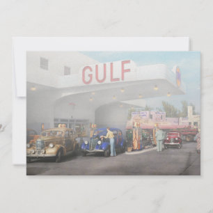 Convites Estação de Gás - A viagem rodoviária americana de 