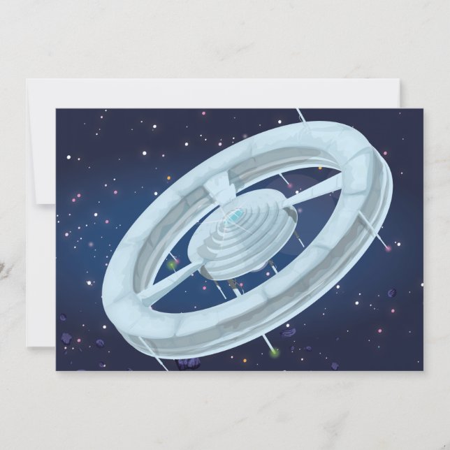 Convites Estação Espacial Soviética (Frente)