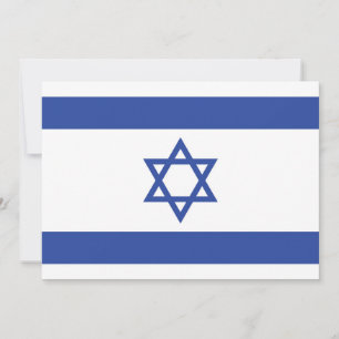 Convites Estado de Israel Bandeira, Estrela do Judaísmo Dav